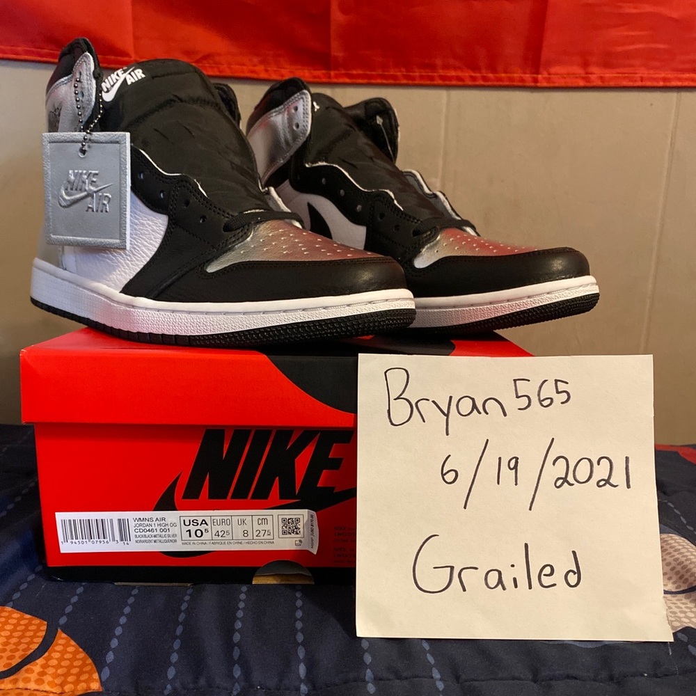 Jordan 1 Silver Toe